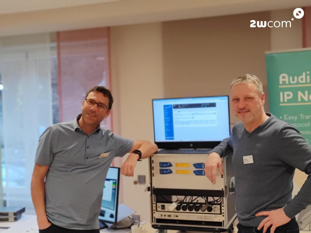 2wcom at Treffpunkt IP hosted by ARD.ZDF Medienakademie