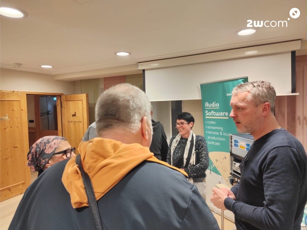 2wcom at Treffpunkt IP hosted by ARD.ZDF Medienakademie