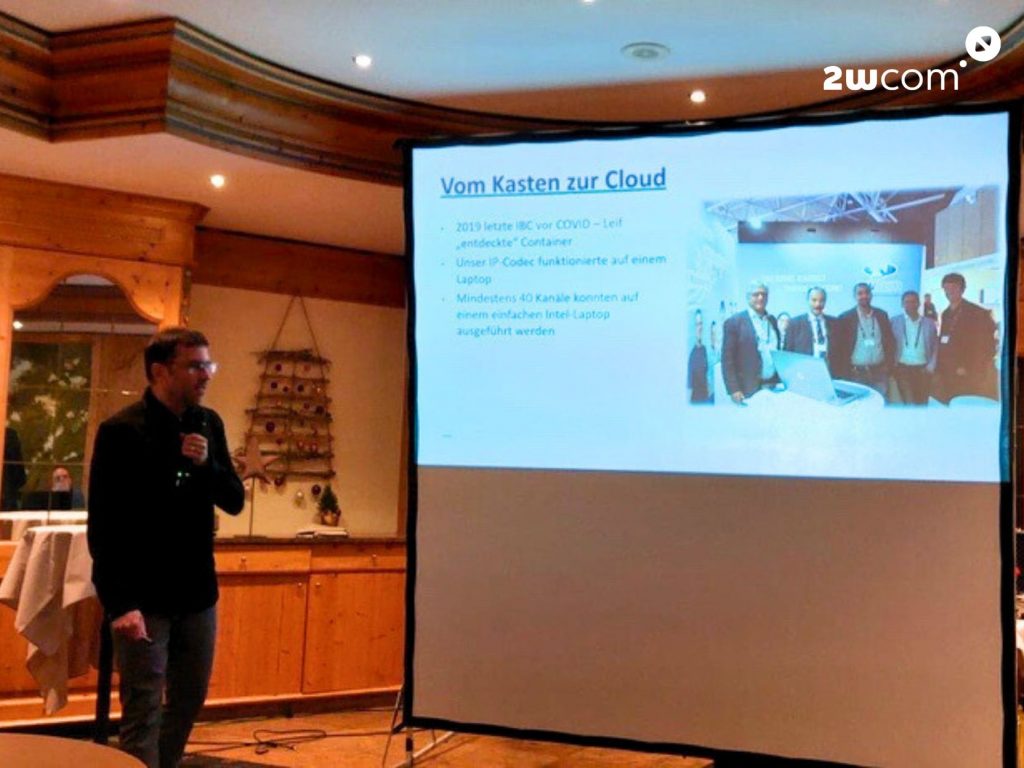 2wcom at Treffpunkt IP hosted by ARD.ZDF Medienakademie