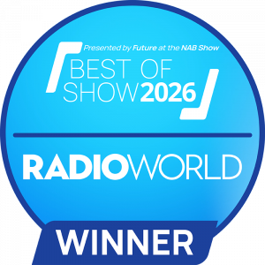 NAB Best of Show Award 2026 2wcom MPX-2c FM+HD Radio Sync
