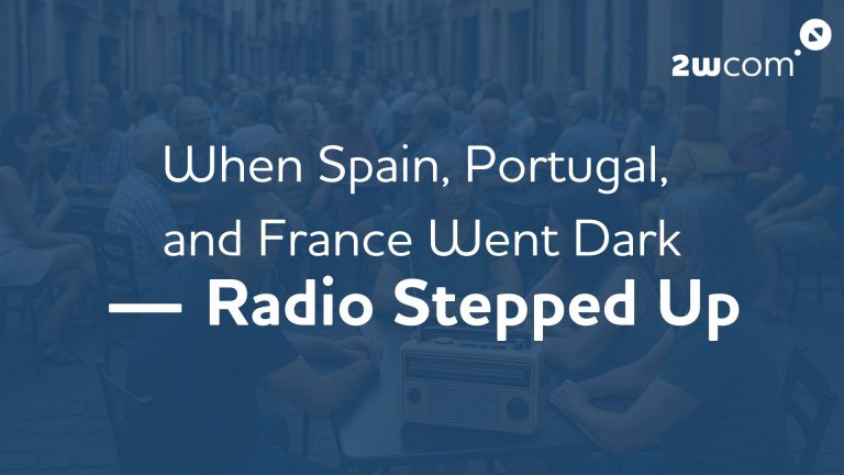 Blackout europe, radio steps up!
