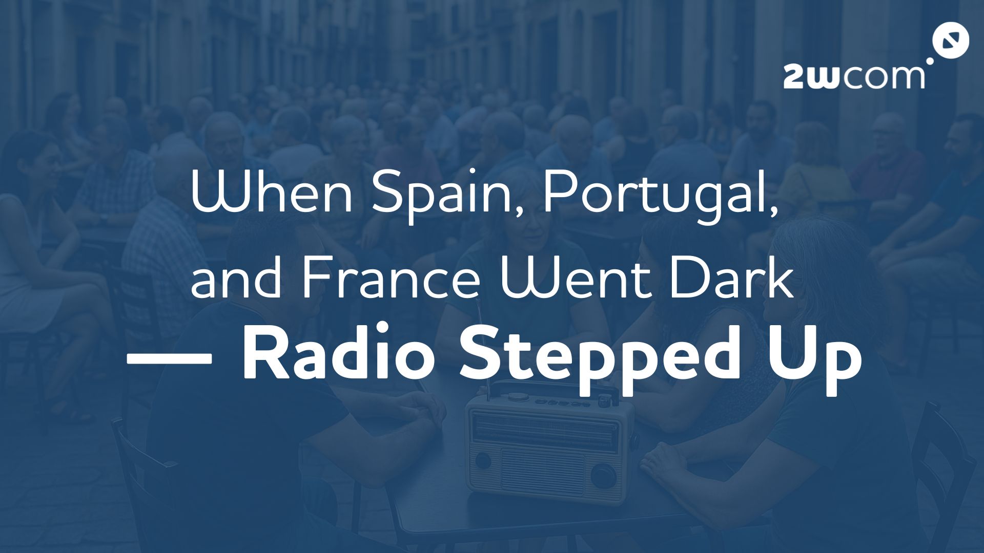 Blackout europe, radio steps up!