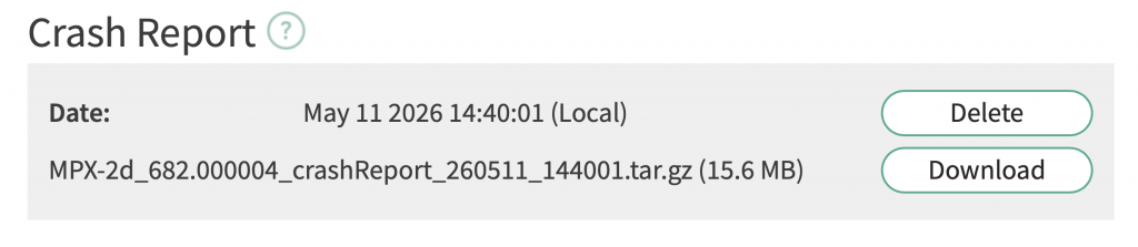 crash report example